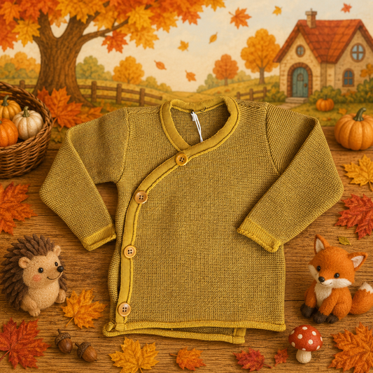 Melange Jacke Disana - Curry Gold