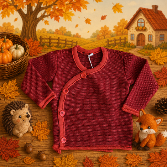 Melange Jacke Disana - Orange/Bordeaux