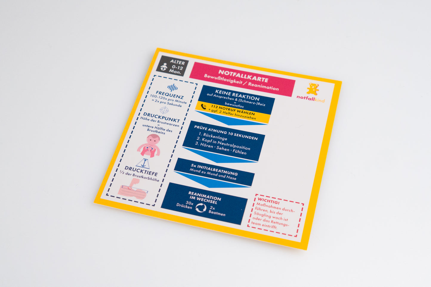 Notfallkind - Erste Hilfe am Säugling