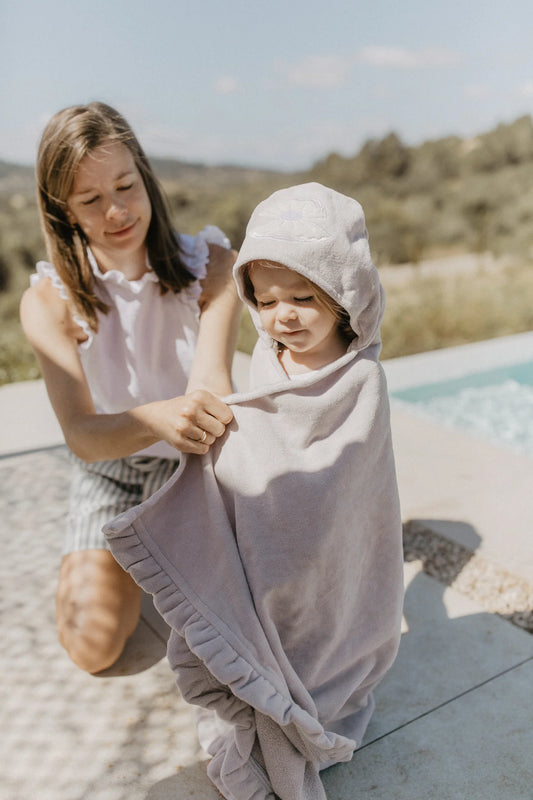 Kapuzenhandtuch "Seashell" Leevje