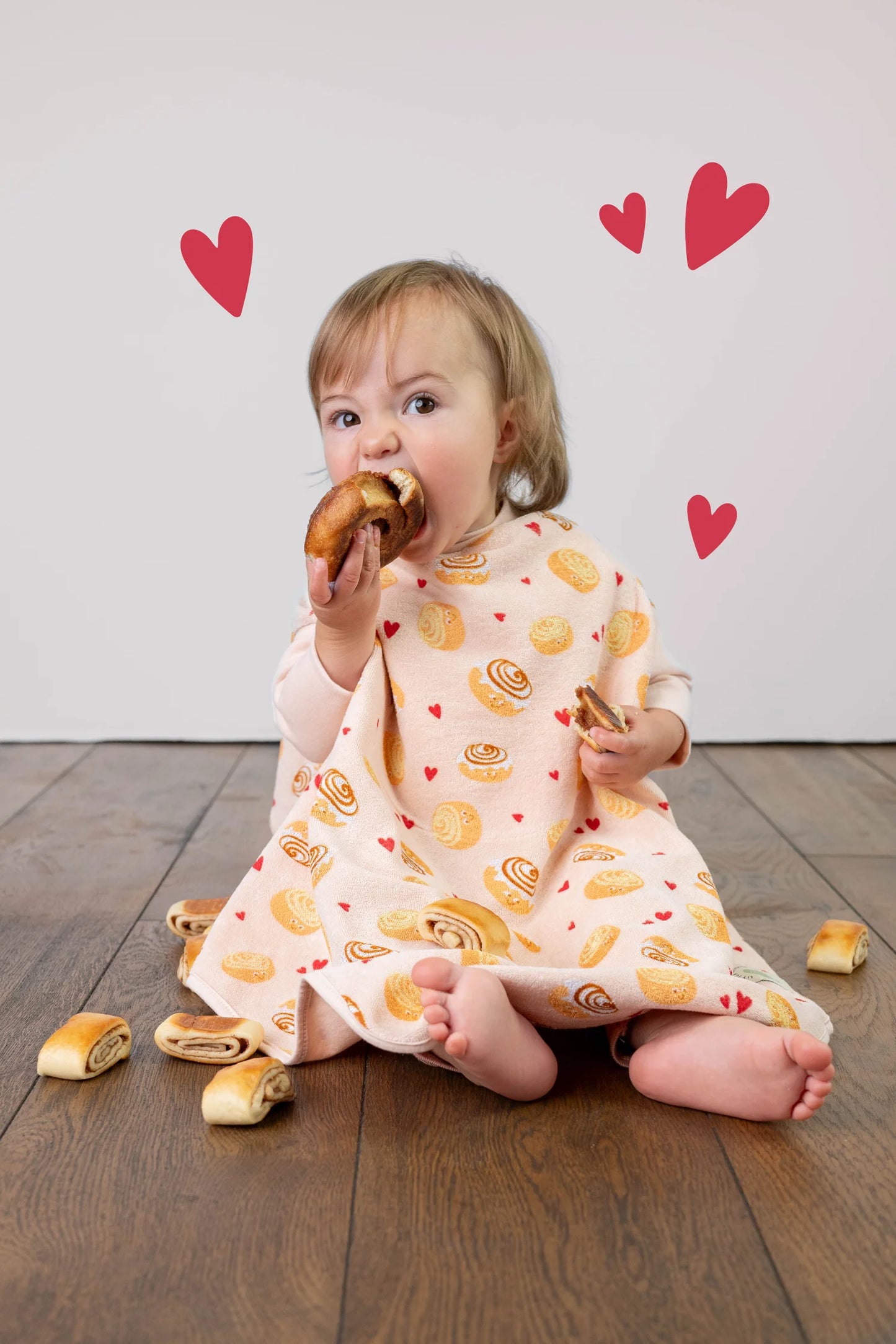 Lätzchen Boo Waterproof - Cinnamon Roll