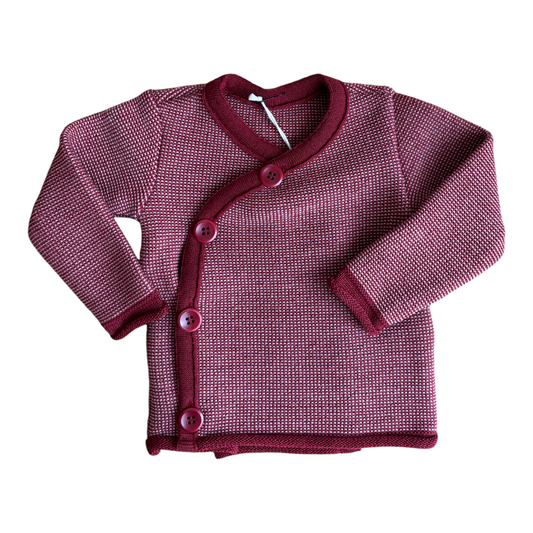 Melange Jacke Disana - Bordeaux/Rose