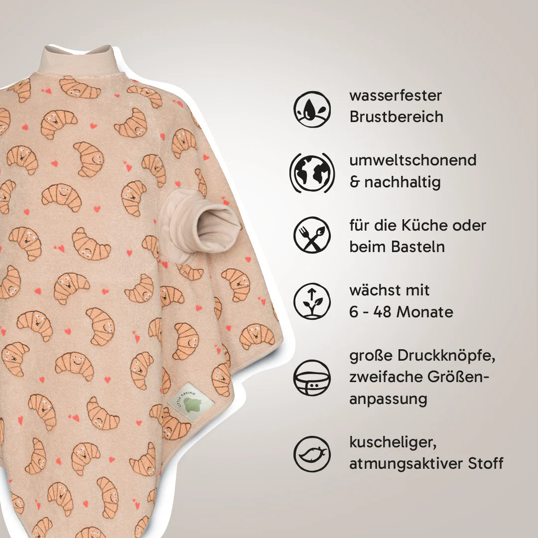 Lätzchen Boo Waterproof - Croissant