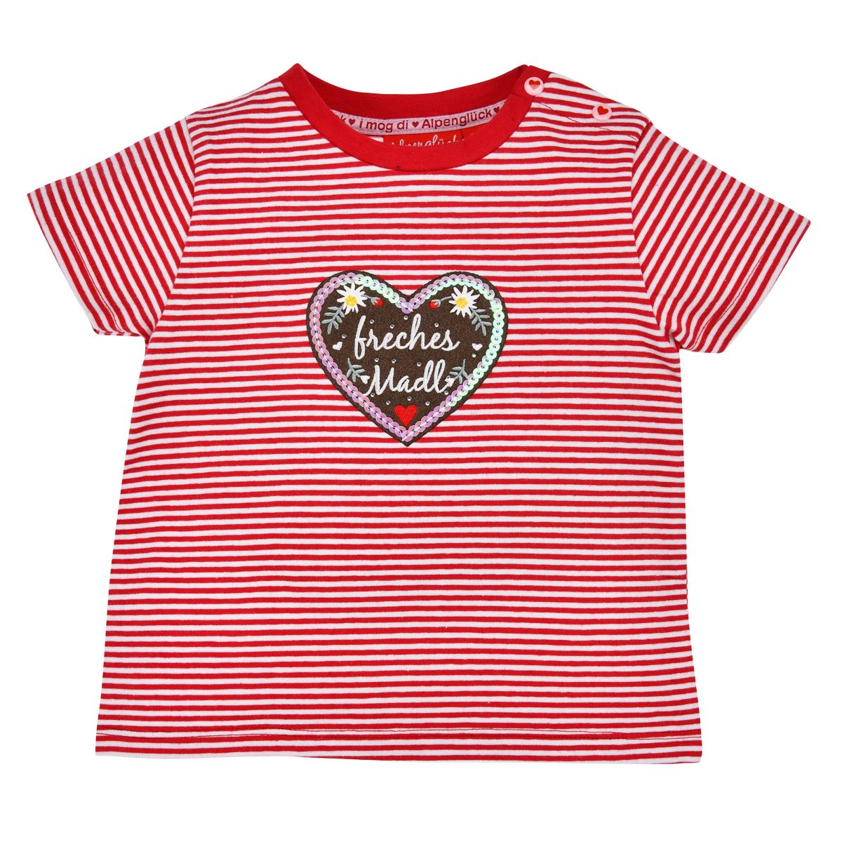 babymode kindermode babykleidung kinderkleidung shirt fuer babys freches madl bondi gestreift