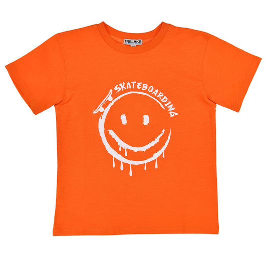 babymode kindermode babykleidung kinderkleidung skateboardshirt fuer kinder bondi orange