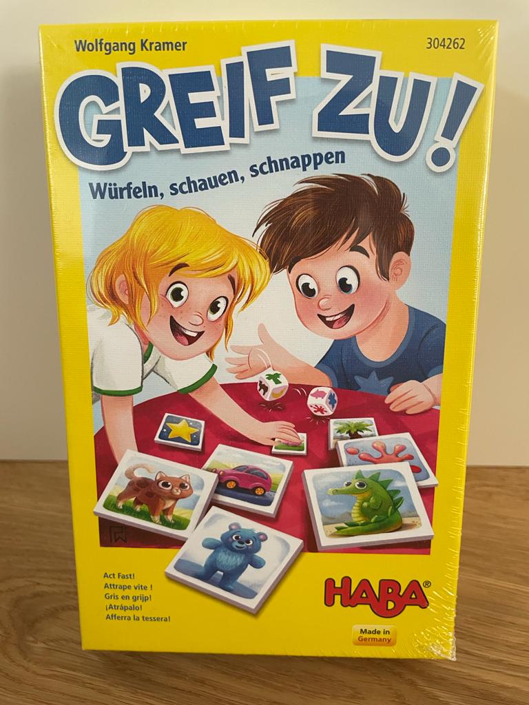 Spiel Kinderspiel Haba Mitbringspiel Greif Zu